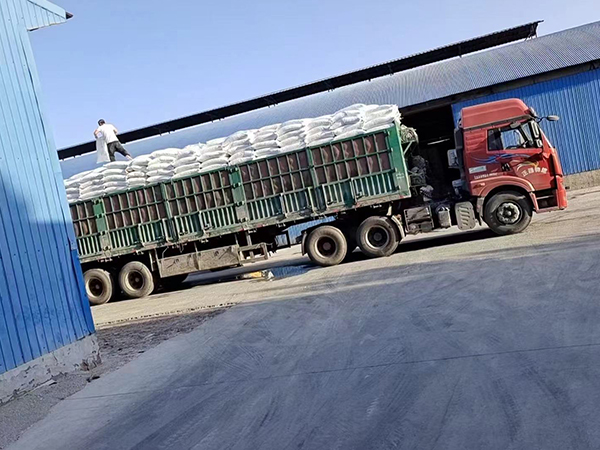 金刚砂装车